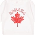 thumbnail image 3 of Inktastic Canada Maple Leaf Toddler Sweatshirt, 3 of 4