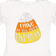 thumbnail image 4 of Inktastic Halloween No Such Thing as Too Much Candy Corn Boys or Girls Long Sleeve Baby Bodysuit, 4 of 5