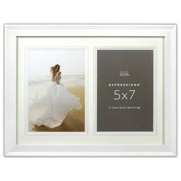 12 Pack: 2 Opening White 5" x 7" Collage Frame - Expressions™ by Studio Décor®