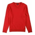thumbnail image 2 of Alfani Mens Sweater Jester Medium V-Neck Solid Knit Pullover, 2 of 3