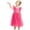 A94-Hot Pink, variant on Ccpelsie Girls Tutu Dress Ruffle Short Sleeve Fluffy Summer Party Tulle Dress for Little/Big Kids(Red,2-3 Years)