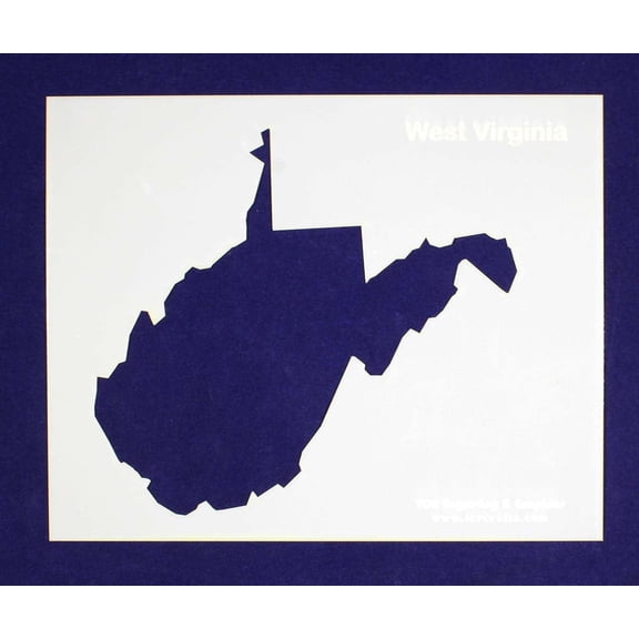 State of West Virginia Stencil 14 Mil 8" X 10" Painting /Crafts/ Templates