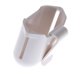 thumbnail image 4 of Estuche rígido a prueba de golpes con clip de cinturón desmontable para auriculares y cargador blanco, 4 of 9
