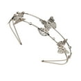 thumbnail image 3 of Scunci Double-Strand Fashion Headband with Gold Butterflies & Rhinestones, 1 Ct, 3 of 6