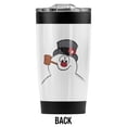 thumbnail image 2 of Frosty The Snowman Frosty Face Stainless Steel Tumbler 20 oz Coffee Travel Mug/Cup, Vacuum Insulated & Double Wall with Leakproof Sliding Lid | Great for Hot Drinks and Cold Beverages, 2 of 7