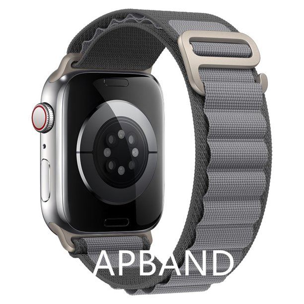 Correa de bucle alpino para apple watch, correa de nailon de 49mm, 45mm, 41mm, 44mm y 40mm, correa para iwatch series 3 5 SE 6 7 8 Ultra Dengxun unisex