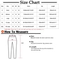 thumbnail image 4 of Fleece Pants Women Cute Bear Prints Elastic Waist Wide Leg Joggers Trouser Cinched Bottom Fuzzy Winter Outfits (2XL, Black), 4 of 7
