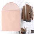 thumbnail image 6 of Unique Bargains 3 Pcs Dustproof Bottom Opening Garment Bag Pink 31.5"x23.62", 6 of 6