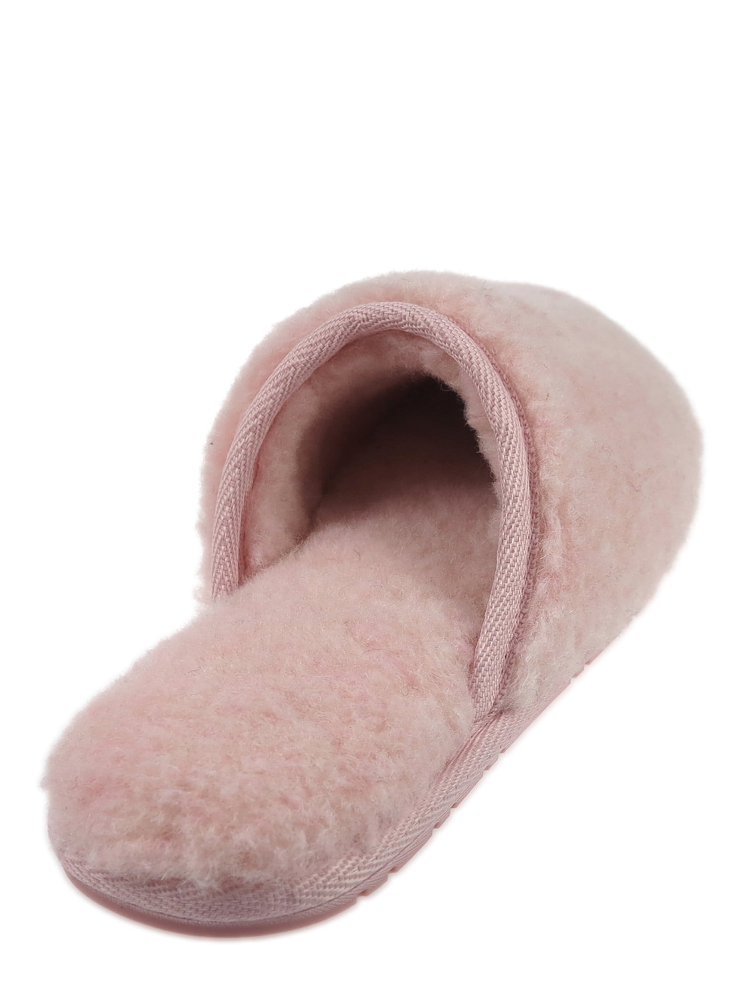 Secret Treasures Women's Fluffy Scuff Slippers