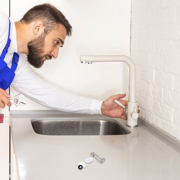 Luxshiny 2-Pack Diverter Valve Tub and Shower Repair Kit for Maintenance Installation