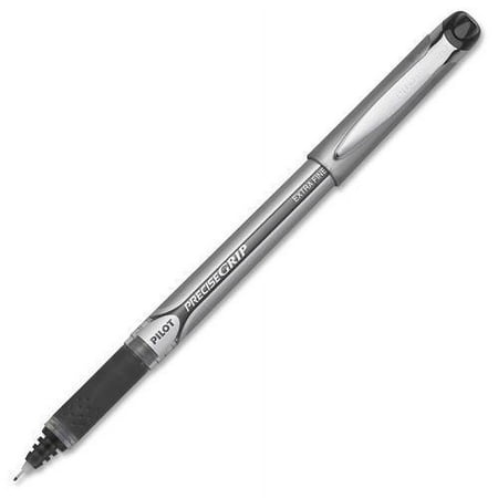 28801 Pilot Precise Grip Extra-Fine Rollerball Pen - Fine Pen Point Type - 0.5 mm Pen Point Size - Black Ink - Black Barrel - 1 Each