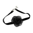 thumbnail image 1 of Collier Ras du Cou Ruban Ras du Cou Réglable avec Chaîne d'Extension Couleur Unie Facile à Porter Femmes Élégant Ultra Long Collier Ras du Cou pour Femmes, 1 of 6