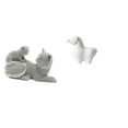 thumbnail image 1 of Escultura De Gato Y Caballo De Porcelana, Adorno De Mesa, Figura Decorativa De Animal, Estatua Para Dormitorio, Sala De Estar, Oficina, Regalo De Inauguración De La Casa, Armario De Interior,, 1 of 8