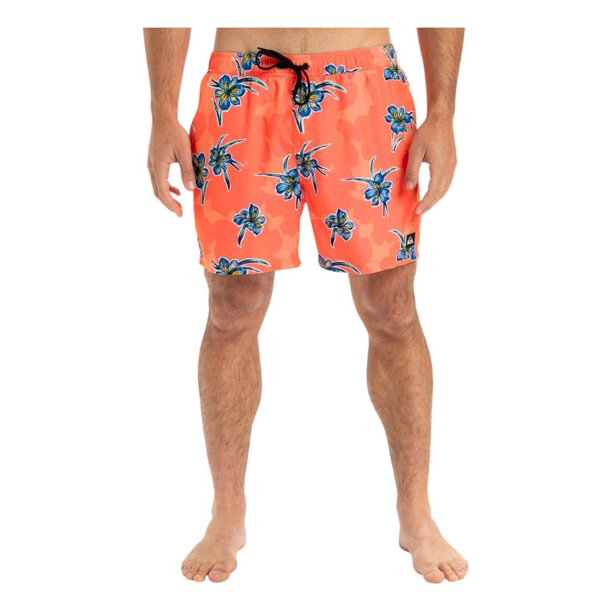 Short Quiksilver Hombre Everyday Straight 15 Traje De Baño rosa S