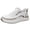 White, variant on Slip on Sneakers for Men Comfortable Casual Sneakers with Slip-Resistant Wear-Resistant Sole for Walking Work Travel