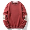 thumbnail image 2 of Loose-Fit Men's Cotton-Blend Crewneck Sweater, 2 of 6