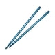 thumbnail image 1 of 2 piezas de baquetas de batería, mazo de batería, antideslizantes, portátiles, resistentes, baquetas de metal para hacer ejercicio, regalos para niños Azul, 1 of 8