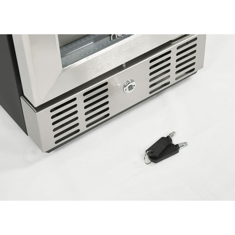 NewAir ABR960 96 Can Compressor Beverage Cooler STAINLESS