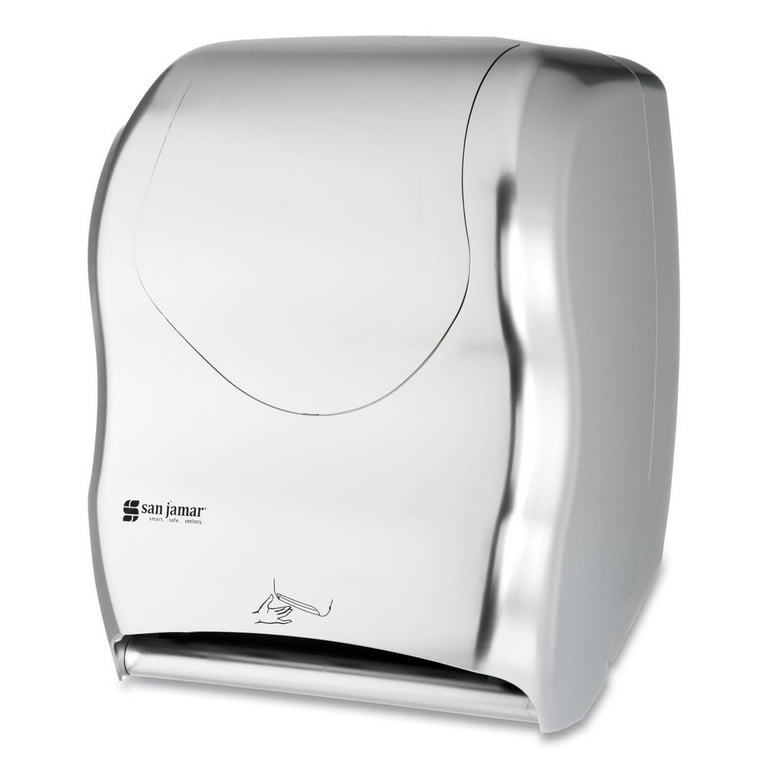 Smart System with iQ Sensor Towel Dispenser, 16.5 x 9.75 x 12, Black/Silver Smart System with iQ Sensor Towel Dispenser, 16.5 x 9.75 x 12, Black/Silver