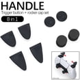thumbnail image 4 of Thumb Stick Grip Keycaps Joystick Cover 8 En 1, L2 R2 Botones Gatillo Extensores Thumbstick Grips Cap Para Controlador Ps5 Methold EL012695-00, 4 of 6