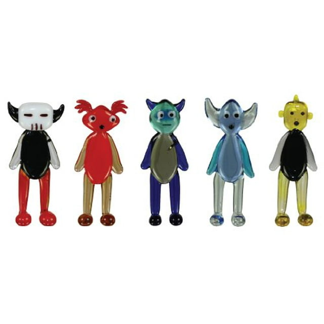 GlassWorld Objet de Collection Miniature Wa2C, Pack de 5
