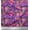 Purple, variant on Soimoi Cotton Duck Fabric Leaves & Peach Flower Floral Print Fabric by The Yard 42 Inch Wide