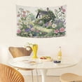 thumbnail image 6 of Bohemian Tapestry Wall Hanging,Wildflower Floral Tapestries for Dorm Room Decor, Boho Wall Art,Bed Throw,Sofa Cover,60"x40", 6 of 10