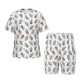 thumbnail image 1 of Balery Milk Tea Conjunto de Pijama Infantil de Manga Corta con Estampado – Ropa de Dormir de Algodón Suave-Large, 1 of 6