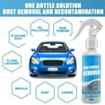 thumbnail image 3 of Multipurpose Rust Removal Spray for Cars, 3.4oz Derusting and Cleaning Agent for Metal, Plastic, and Fabric Surfaces, No-Rinse Foam Formula with Long-Lasting Protection, 3 of 8