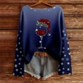 thumbnail image 4 of MHFRRA Sudadera con Capucha Sin Cabeza Atmosphere para Mujer Azul Oscuro, 4 of 4