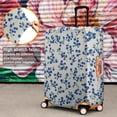 thumbnail image 4 of Stretch Luggage Cover M(22-24in)– Elastic Travel Suitcase Protector with Handle Openings & Bottom Closure, Washable Polyester Spandex Cover for 18"-32" Suitcases, S/M/L/XL Size, 4 of 6