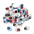 thumbnail image 2 of 60 piezas Flatback Sticker Eyes DIY Doll Making Accesorios Craft mezclado Zulema Ojos de dibujos animados de plástico, 2 of 8