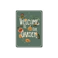 thumbnail image 2 of Garden Welcome Novelty Decor, Metal Wall Sign - 10x14 Inches, 2 of 4