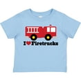 thumbnail image 3 of Inktastic I Heart Firetrucks Boys or Girls Toddler T-Shirt, 3 of 5