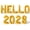 Gold, variant on Letter Balloons - HELLO 2028 16" Inch Alphabet Letters Foil Mylar Balloon New Years Party Banner (Gold)