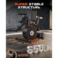 thumbnail image 4 of UPGO 3-in-1 Leg Extension and Curl Machine, 570LBS Adjustable Leg Rotary Extension Machine, Lower Body Special Leg Machine , Home Gym Weight Machine, 4 of 7