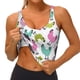 thumbnail image 3 of Balery Funny Chicken Sujetadores deportivos con espalda cruzada para mujer, acolchados, sin costuras, de alto impacto, ideales para yoga, gimnasio, entrenamiento y fitness.-Small, 3 of 8