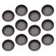 thumbnail image 4 of Molde para tarta de huevo de acero al carbono, 12 Uds., molde para tarta de huevo Premium, molde para tarta de huevo suave HOMEMAXS 10268129-MX, 4 of 6