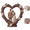 D, variant on Personalized Heart Wooden Plaque for Couple,Anniversary Wooden Sign, Wood Table Decor,Couple Gifts for Him and Her, Wife Husband Birthday Gift, Anniversary Table Decorations D