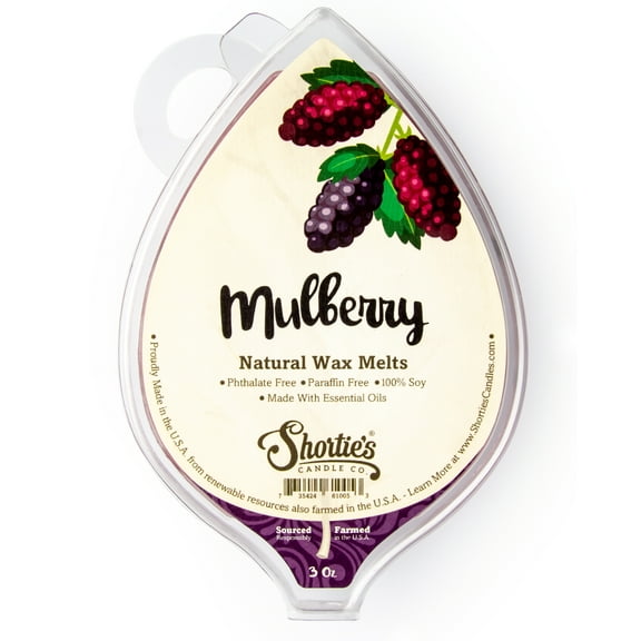 Mulberry All Natural Soy Soy Wax Melts - All Natural   Essential Oils   Phthalate Free - Shortie's Candle Company