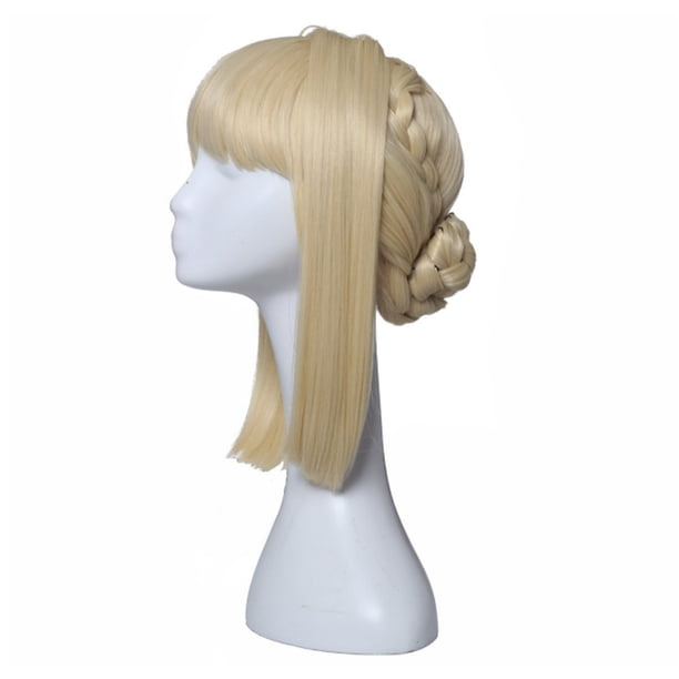 Peluca para cosplay Violets Evers Gardens, pelo sintético, anime