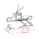 thumbnail image 4 of Injueey Soporte de pollo para barbacoa, cerveza, motocicleta americana divertida, estante de acero inoxidable, herramientas, estante divertido para pollo Cocina y Comedor Amor Injueey HA007131-04, 4 of 6