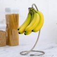 thumbnail image 2 of Banana Holder Modern Banana Hanger Tree Stand Hook For Kitchen Countertop, Satin Nickel Banana Stand, 2 of 5