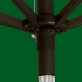 thumbnail image 2 of Astella 11 ft shade essentials market crank-open tilt patio umbrella in polyester hunter green, 2 of 10