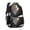 Black and Gold-1, variant on Black and Gold Marble Pattern Backpack for School, Cute School Bag with Adjustable Shoulder Straps and Padded Back, 16.9"x12.6"x5.9"
