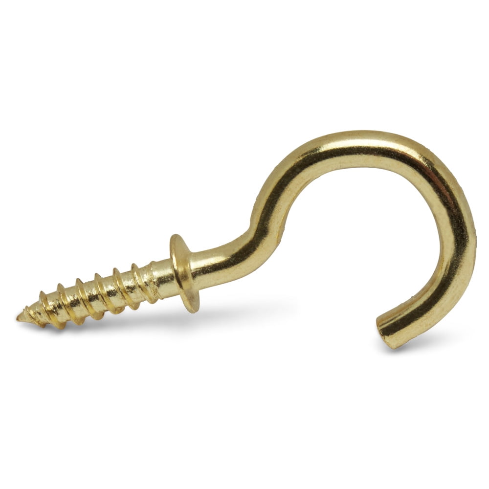 Cup Hooks Screw in 3/4 inch, Pack of 250 Mini Screw in Hooks for Hanging, by Woodpeckers
