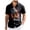 Black, variant on American Flag Shirts for Men Linen Patriotic Button 4th of July Hawaiian Shirts Independence Day Gifts Men Shirt(Red,3XL)