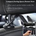 thumbnail image 3 of Car Headrest Hooks for Purses and Bags 4 Pack, Rear Seat Headrest Hanger, Universal Vehicle Storage Organizer, 3 of 5