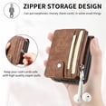 thumbnail image 2 of PU Leather Wallet Phone Case For Samsung Galaxy Z Flip 4/Z Flip3, 2 of 4