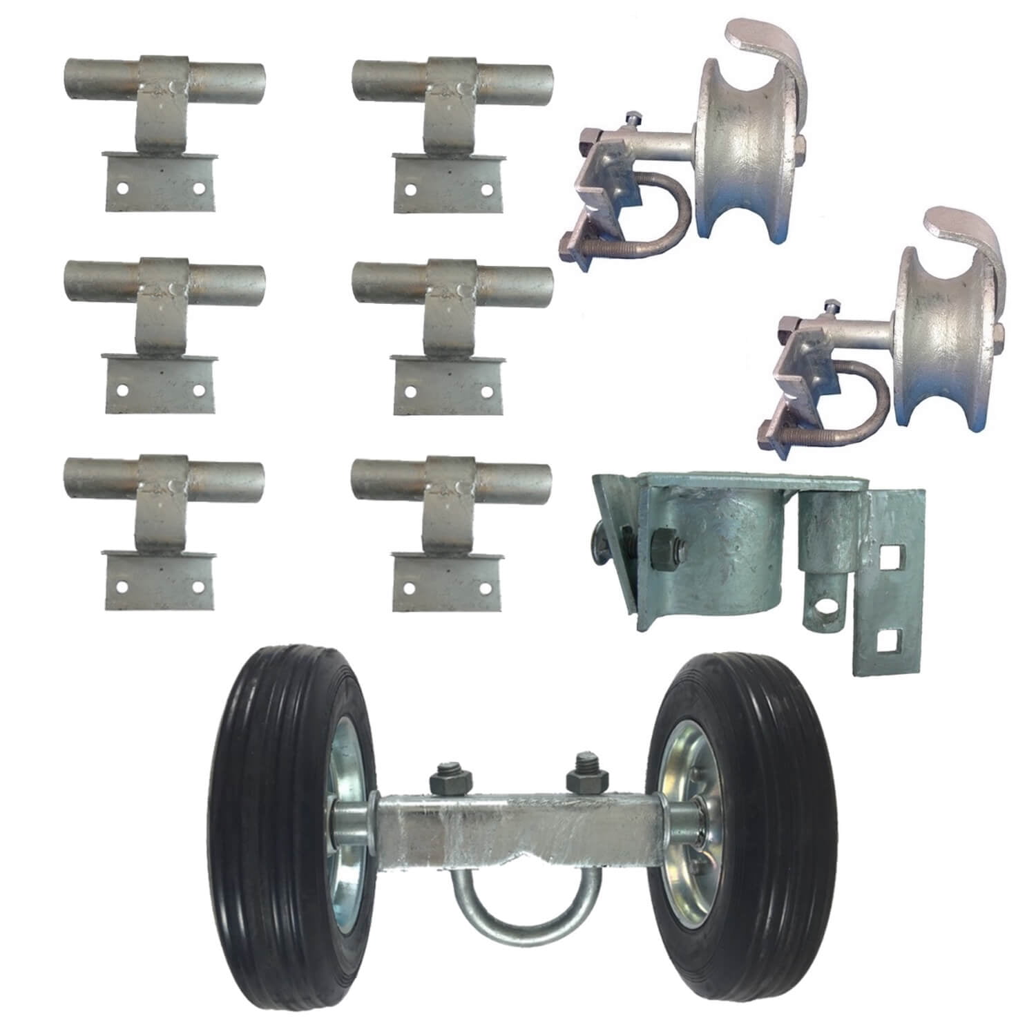 Chain Link Rolling Gate Hardware Parts Kit 